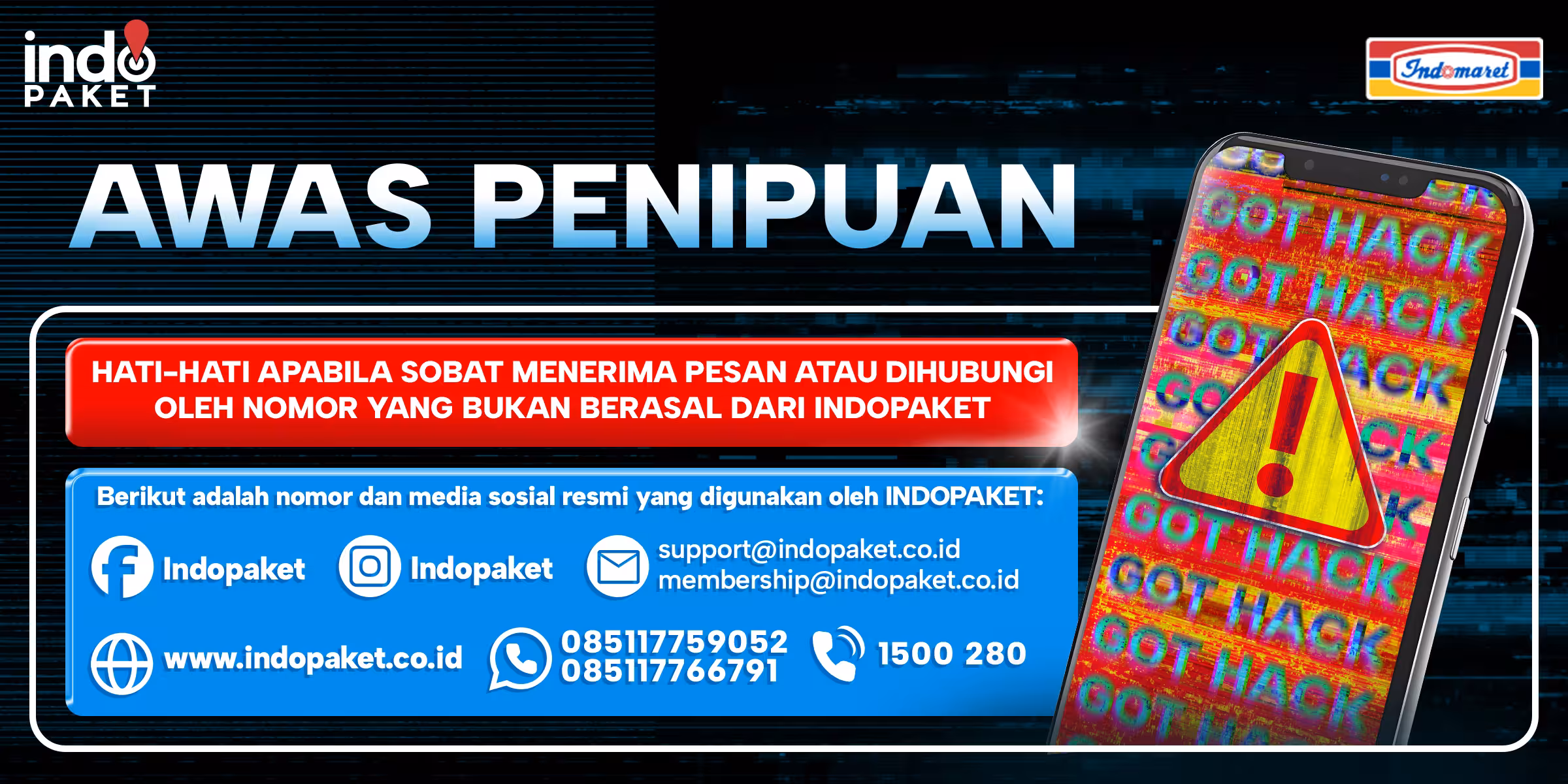 Awas Penipuan Atas Nama Indopaket