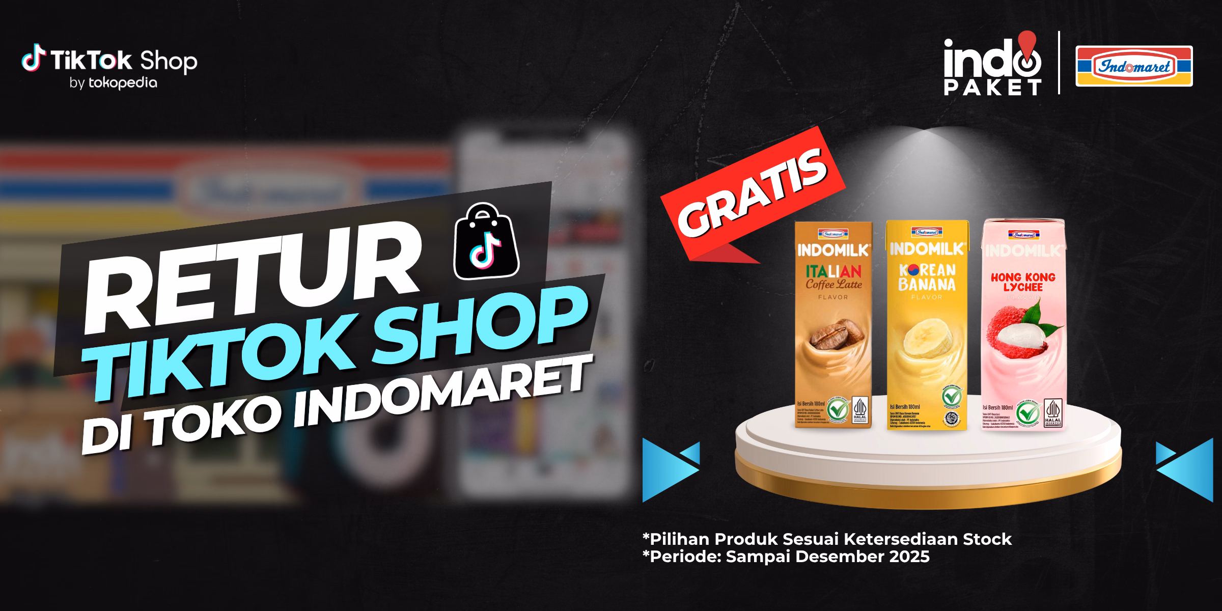 Retur Tiktok Shop Gampang, Bonus Gratis Susu Pilihanmu!