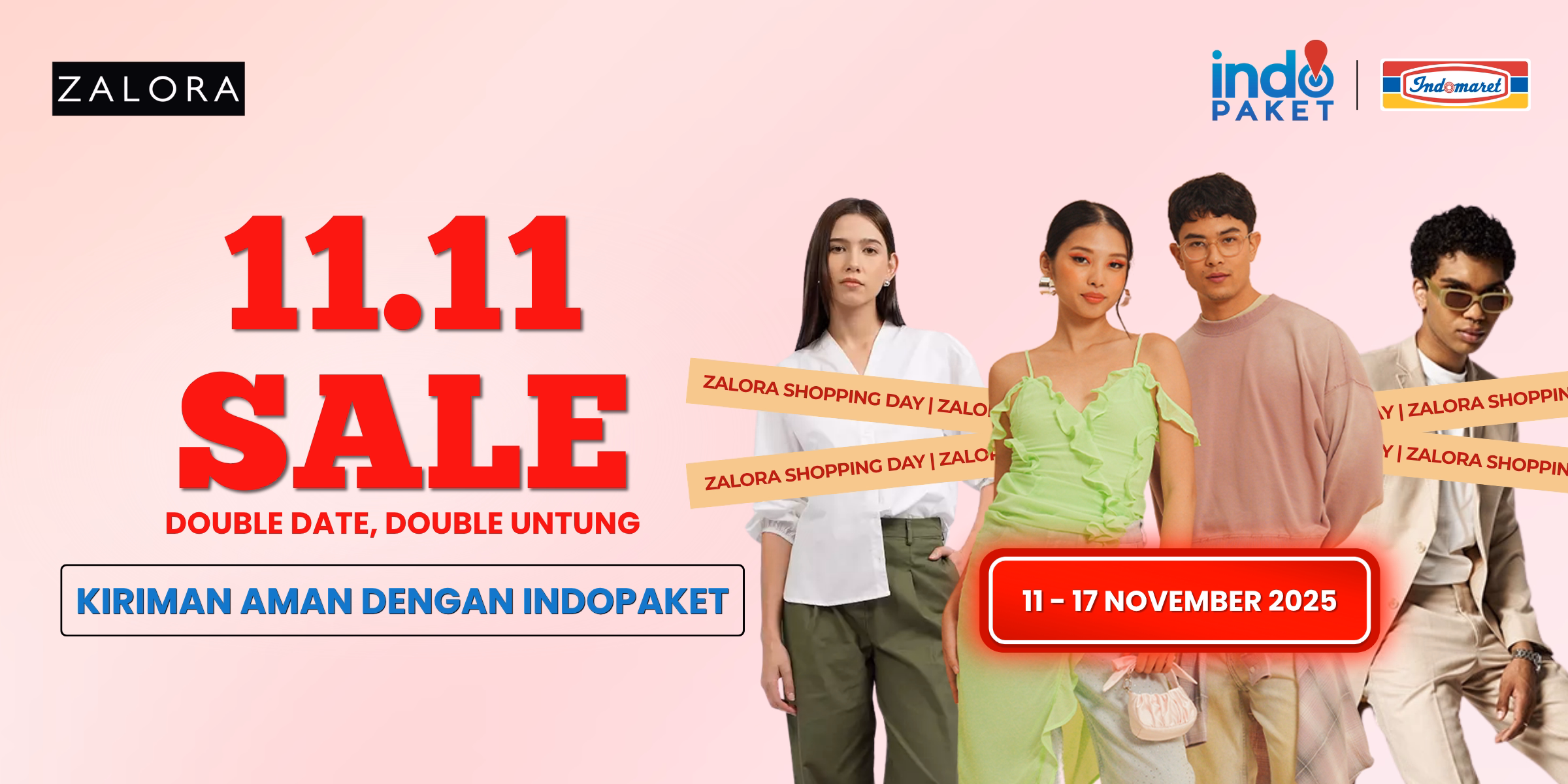 Double Date, Double Untung. Kirim Aman Pakai Indopaket