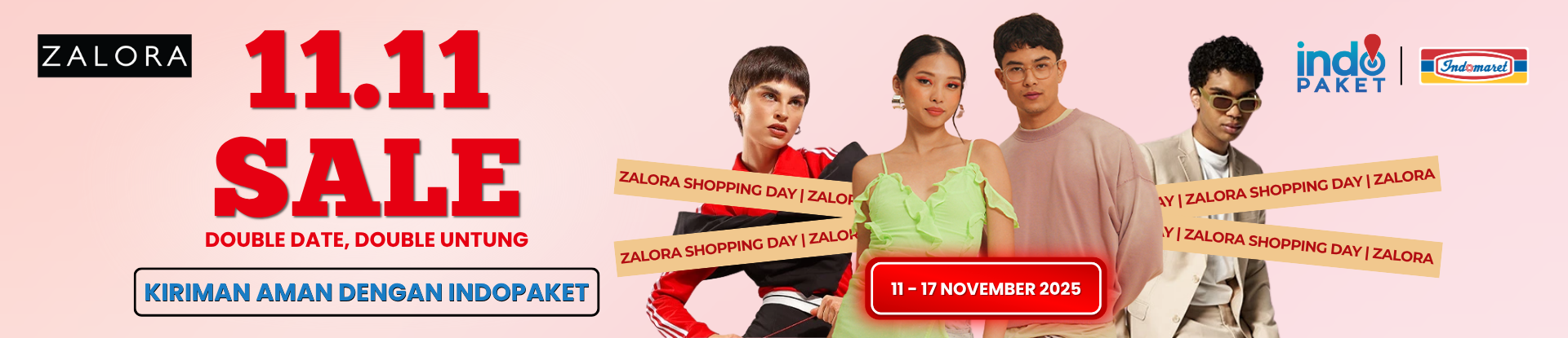 Double Date, Double Untung. Kirim Aman Pakai Indopaket
